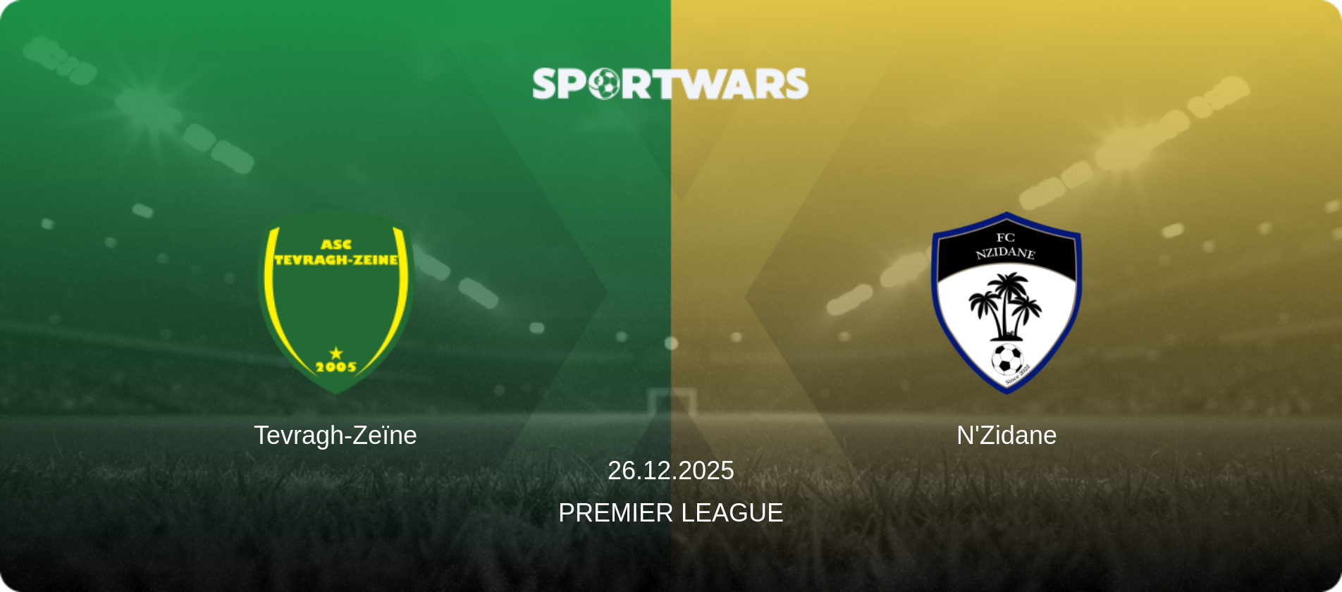 Tevragh-Zeïne — N'Zidane, 26.12.2025 — Premier League (match preview)