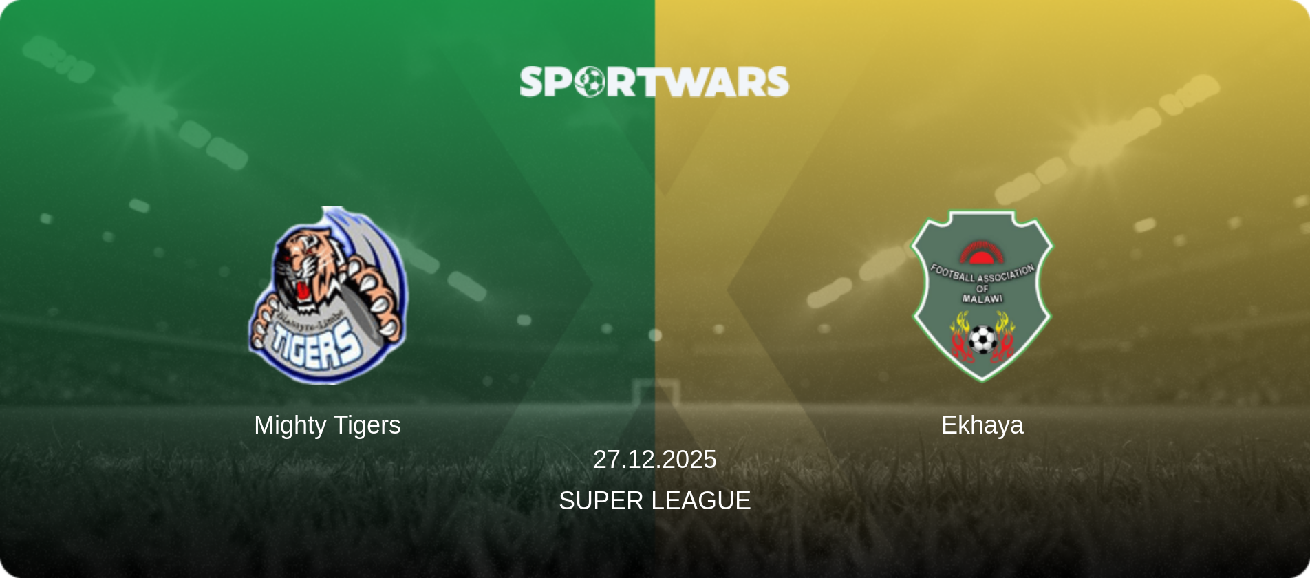 Mighty Tigers — Ekhaya, 27.12.2025 — Super League (match preview)