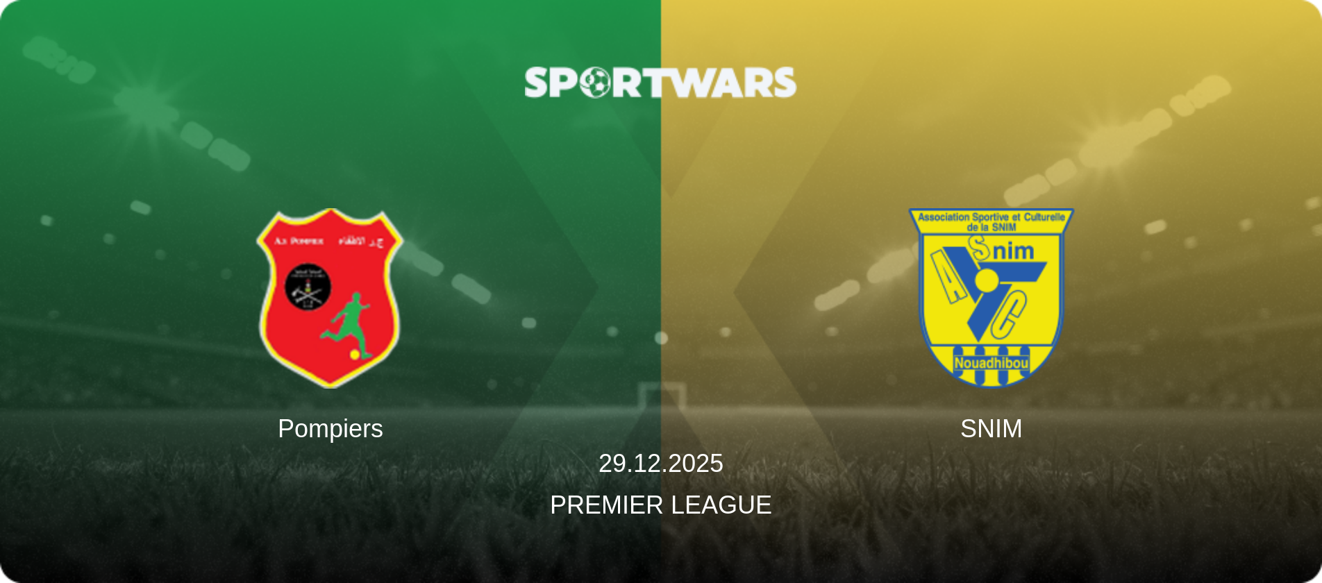 Pompiers — SNIM, 29.12.2025 — Premier League (match preview)