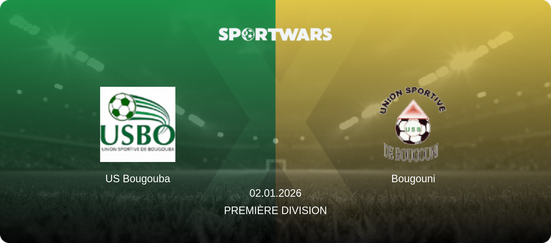US Bougouba — Bougouni, 02.01.2026 — Première Division (match preview)