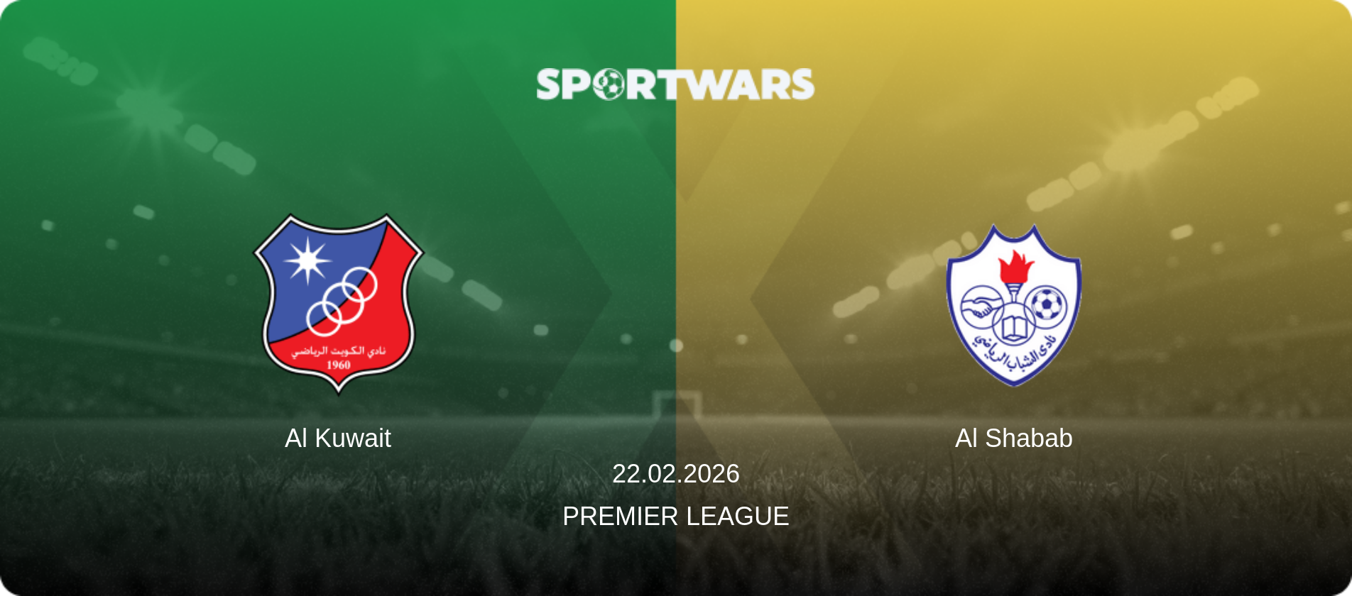 Al Kuwait — Al Shabab, 22.02.2026 — Premier League (match preview)