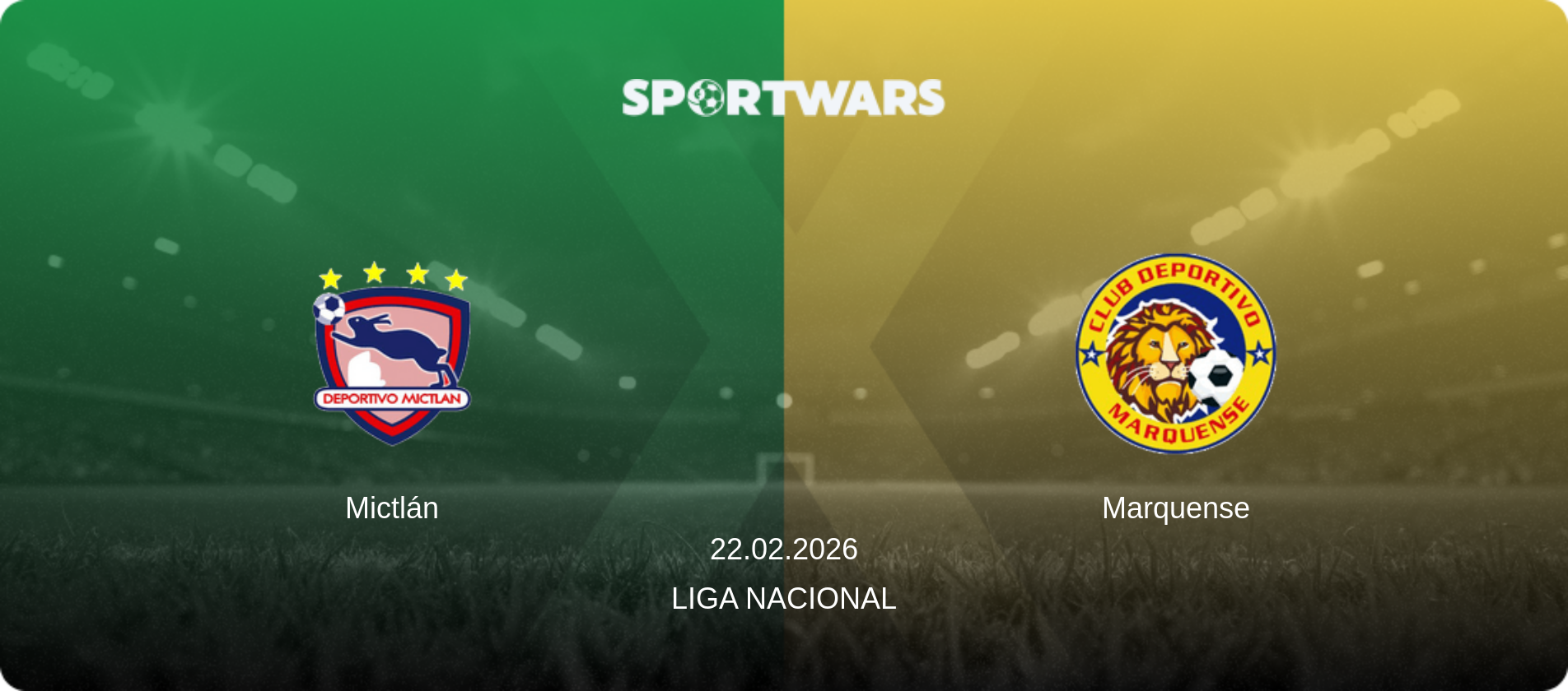 Mictlán — Marquense, 22.02.2026 — Liga Nacional (match preview)