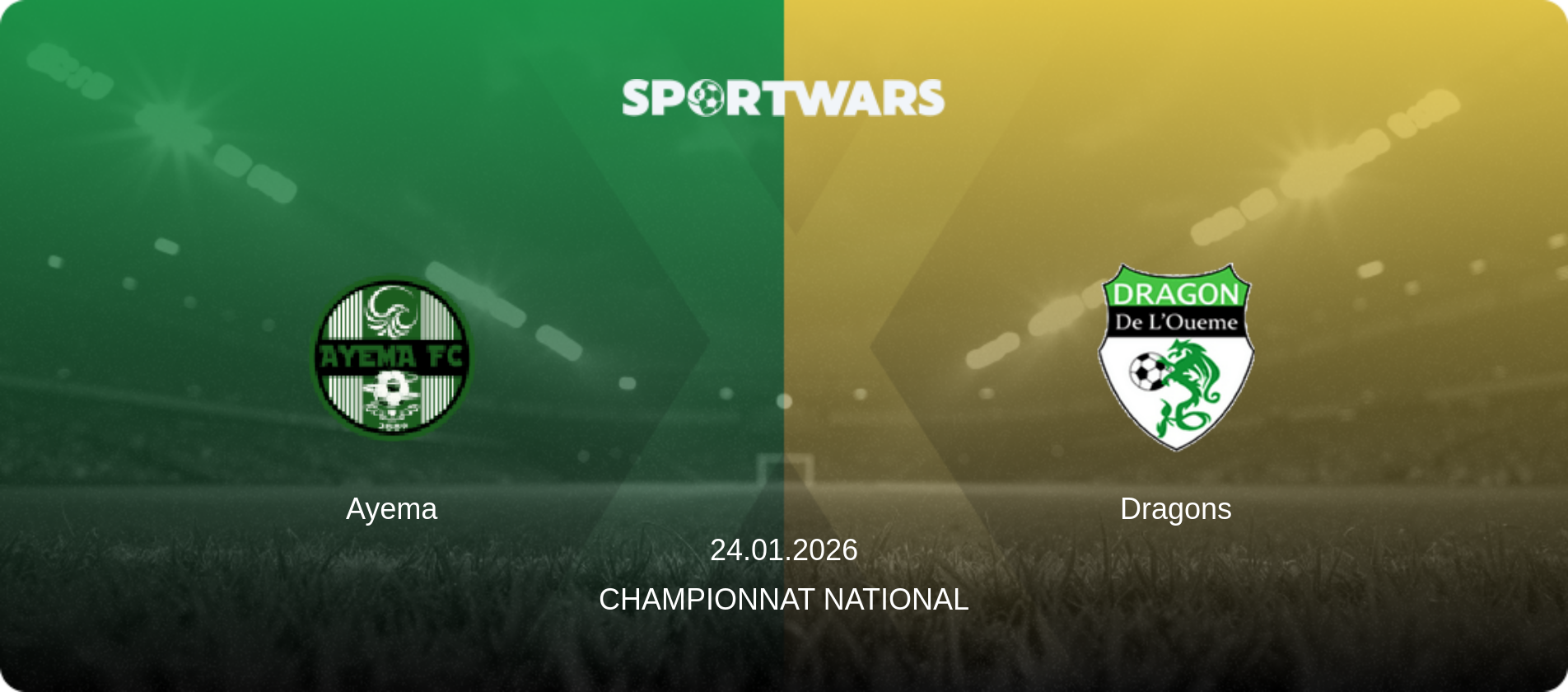 Ayema — Dragons, 24.01.2026 — Championnat National (match preview)