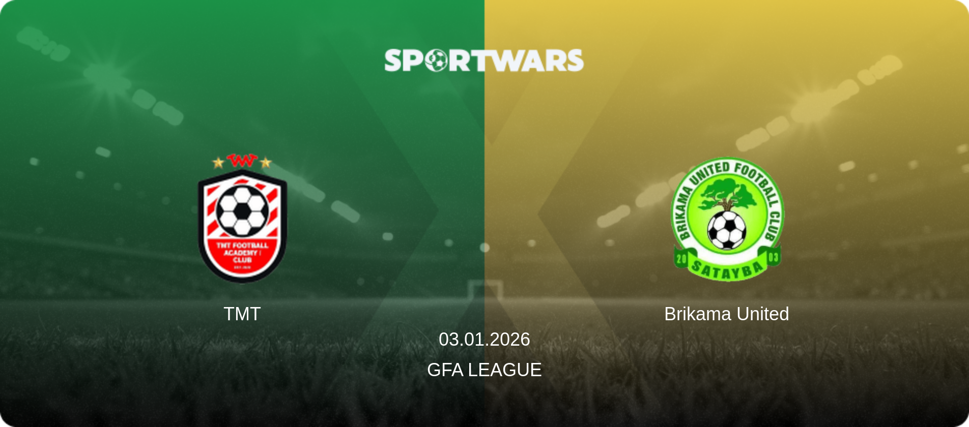 TMT — Brikama United, 03.01.2026 — GFA League (match preview)