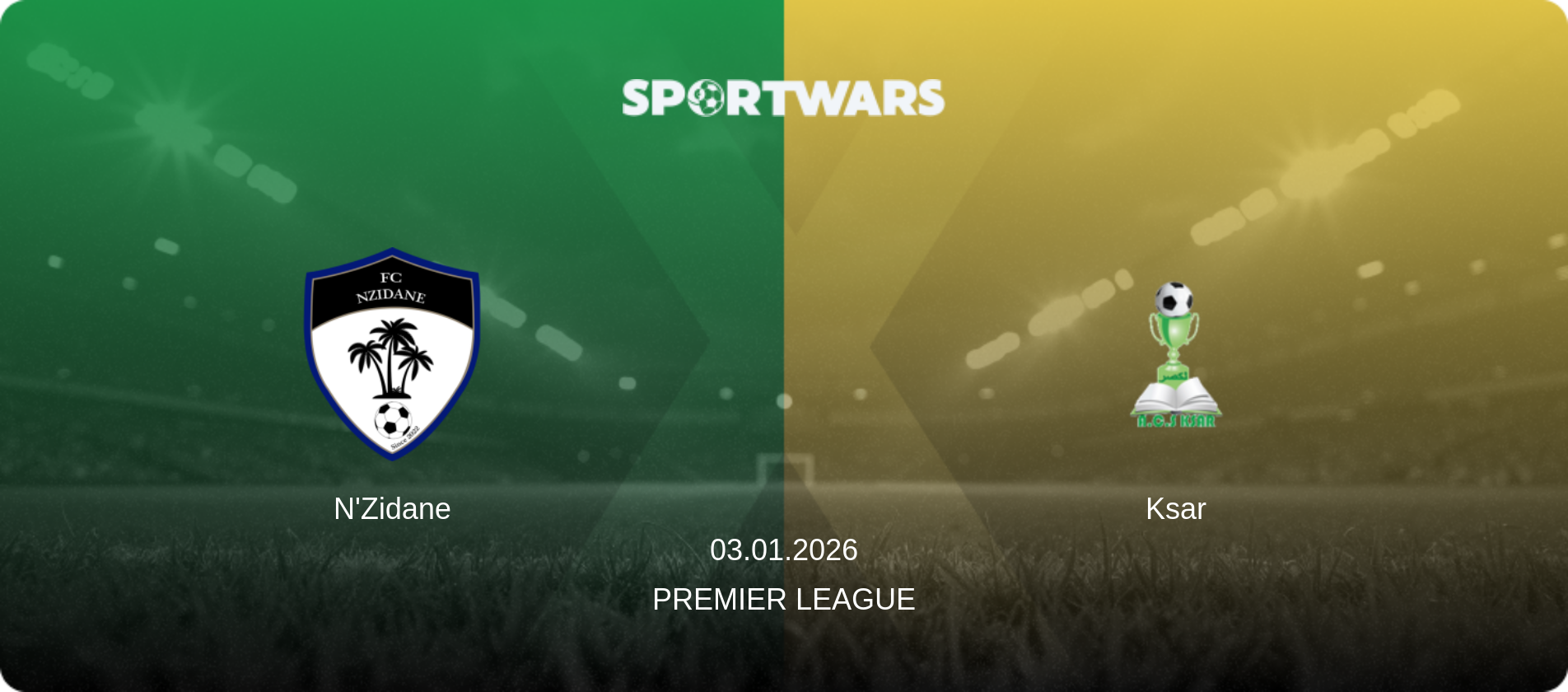 N'Zidane — Ksar, 03.01.2026 — Premier League (match preview)