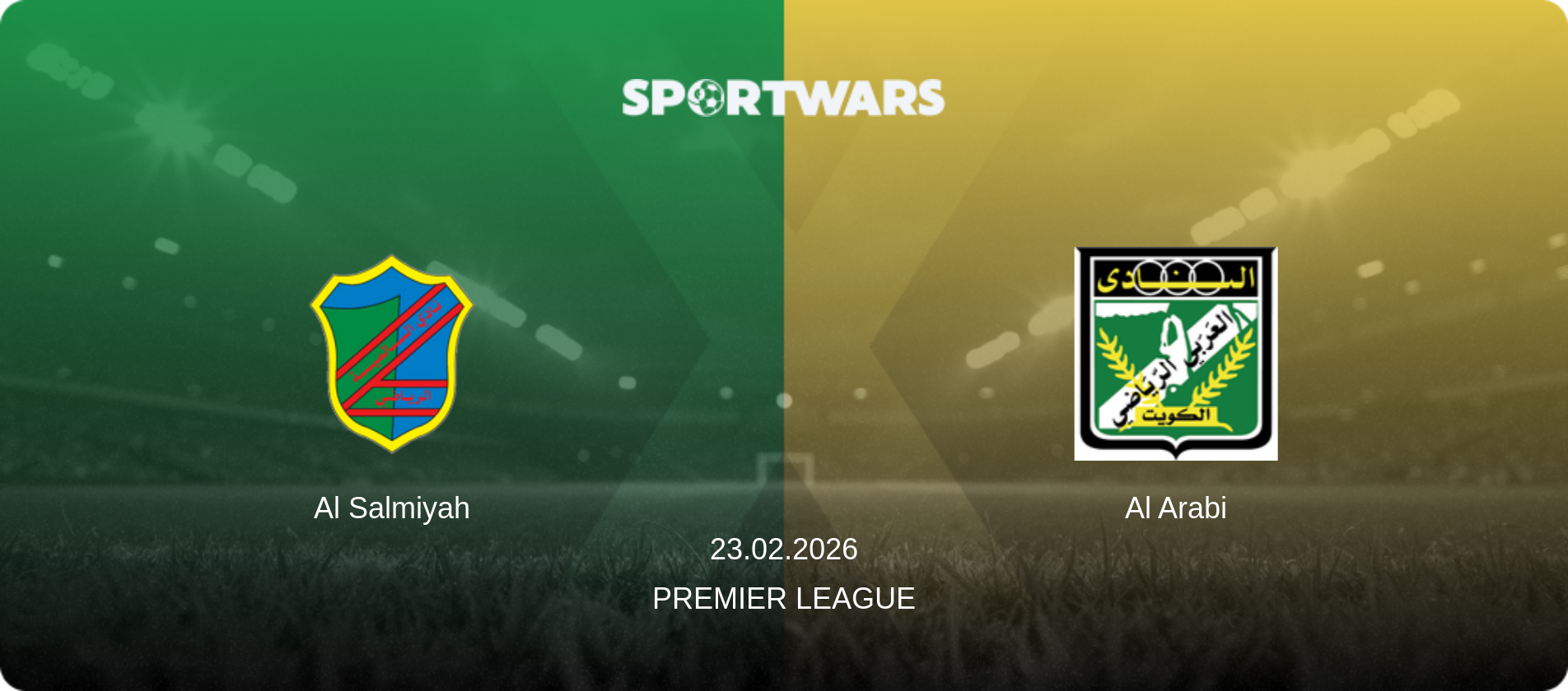 Al Salmiyah — Al Arabi, 23.02.2026 — Premier League (match preview)