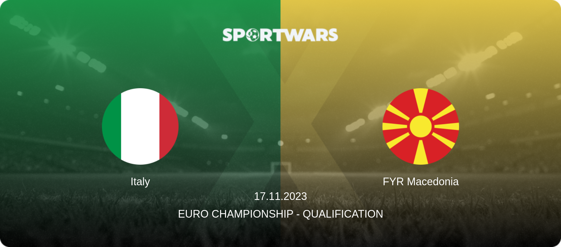Italy — FYR Macedonia, 17.11.2023 — Euro Championship - Qualification (match preview)
