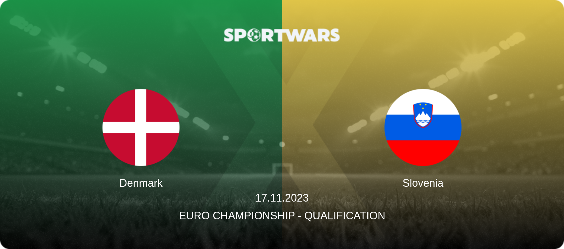 Denmark — Slovenia, 17.11.2023 — Euro Championship - Qualification (match preview)