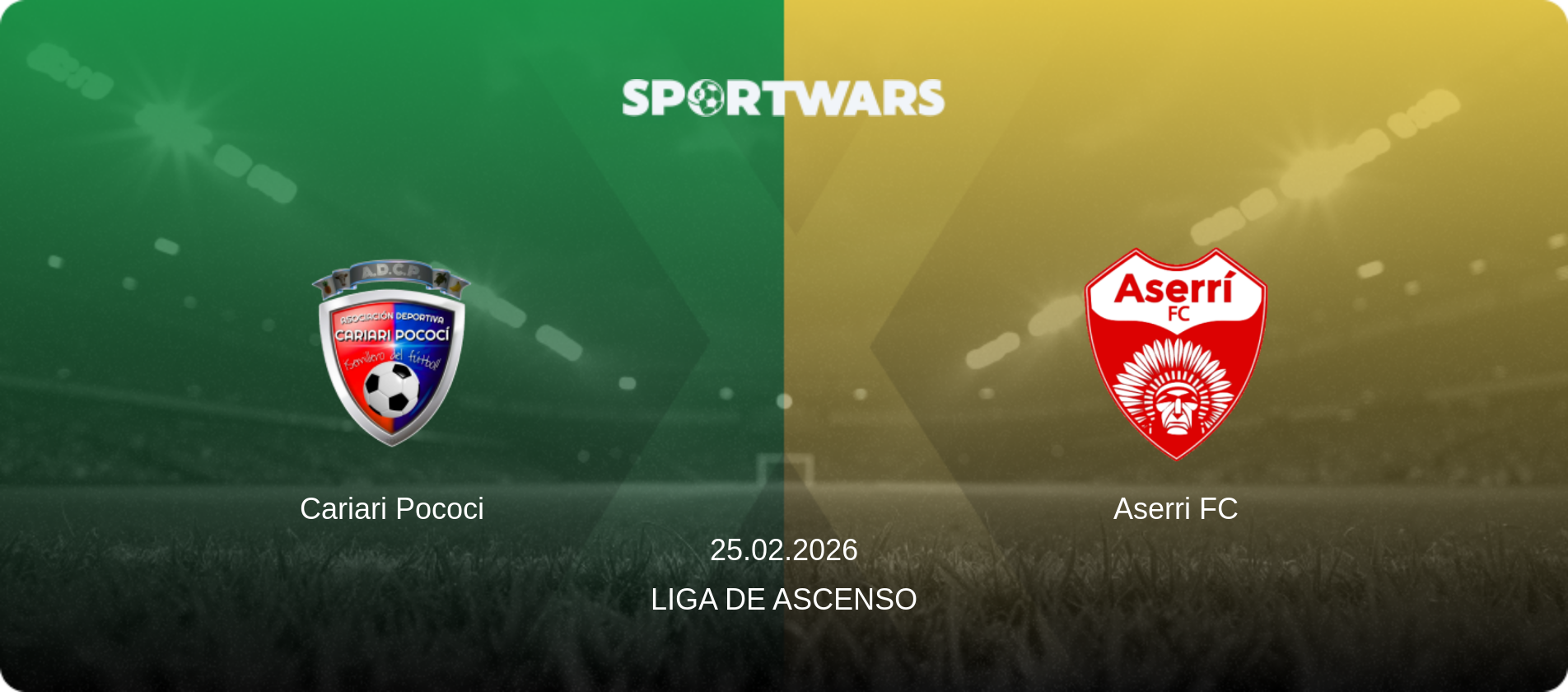 Cariari Pococi — Aserri FC, 25.02.2026 — Liga de Ascenso (match preview)