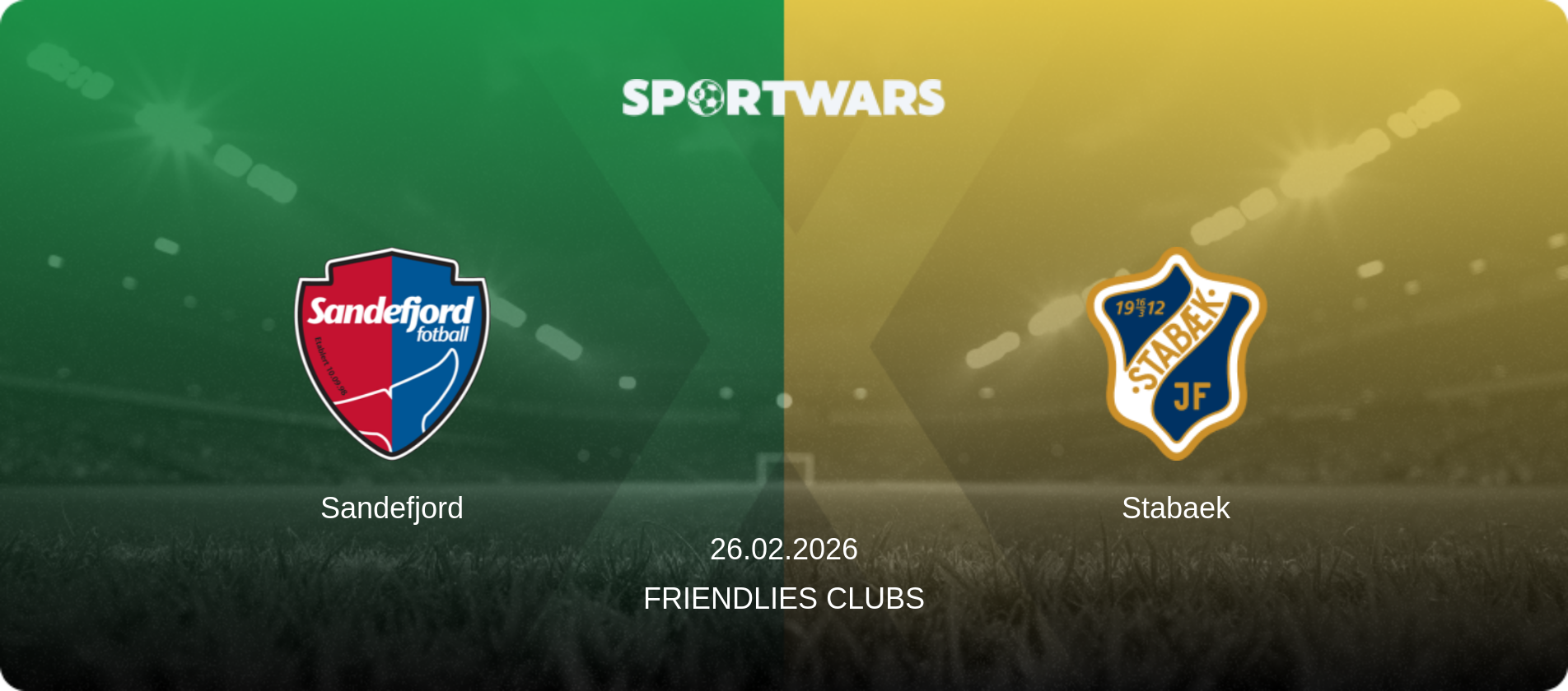 Sandefjord — Stabaek, 26.02.2026 — Friendlies Clubs (match preview)