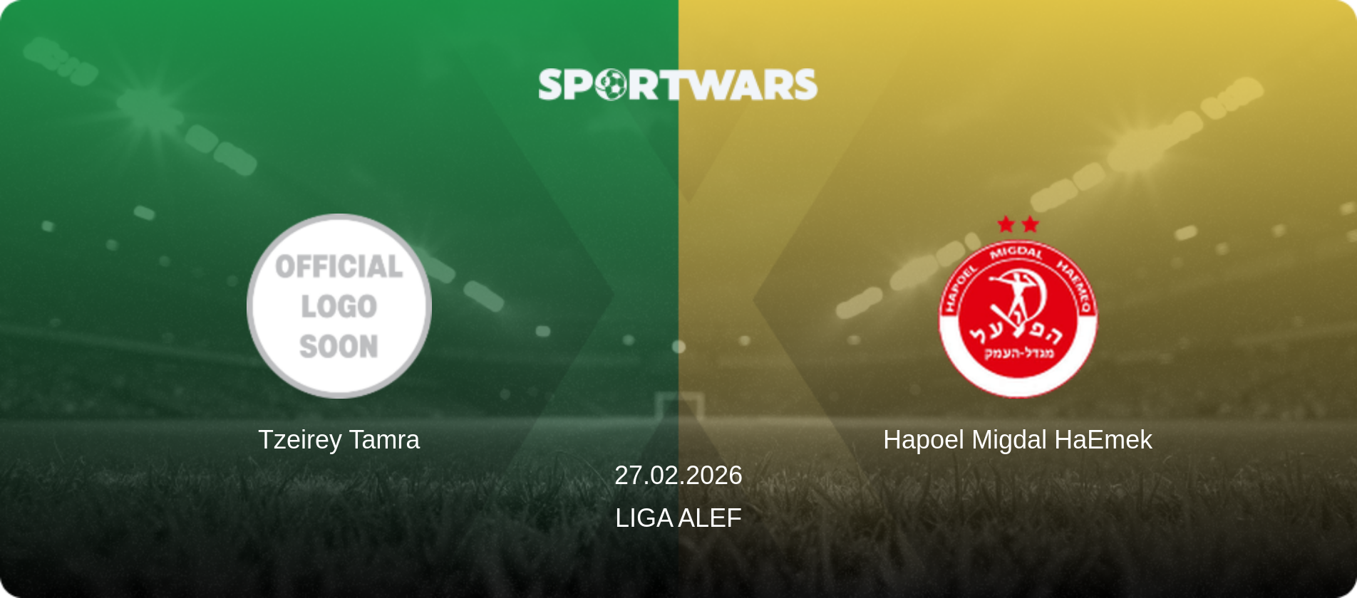 Tzeirey Tamra — Hapoel Migdal HaEmek, 27.02.2026 — Liga Alef (match preview)