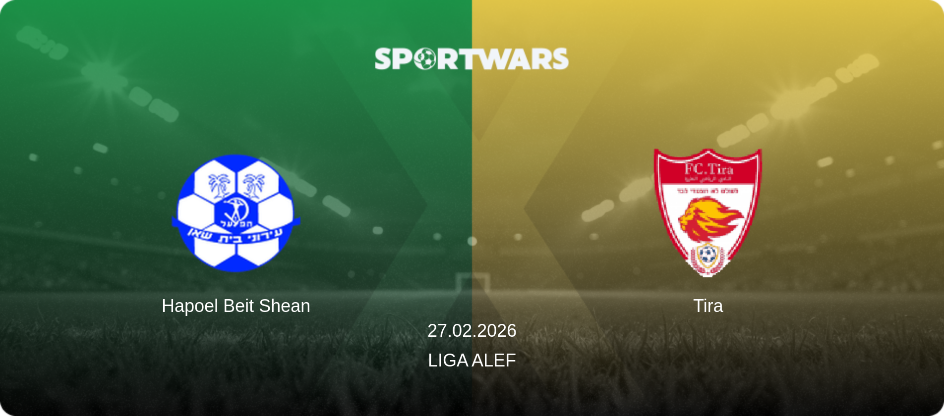 Hapoel Beit Shean — Tira, 27.02.2026 — Liga Alef (match preview)