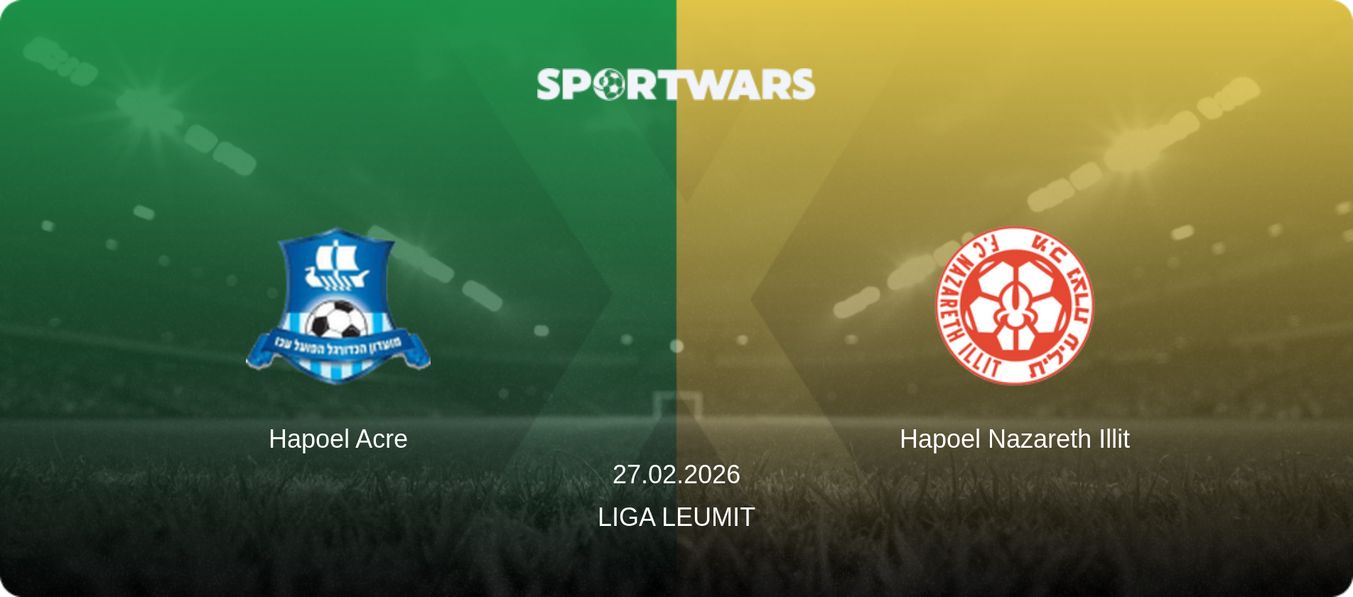 Hapoel Acre — Hapoel Nazareth Illit, 27.02.2026 — Liga Leumit (match preview)