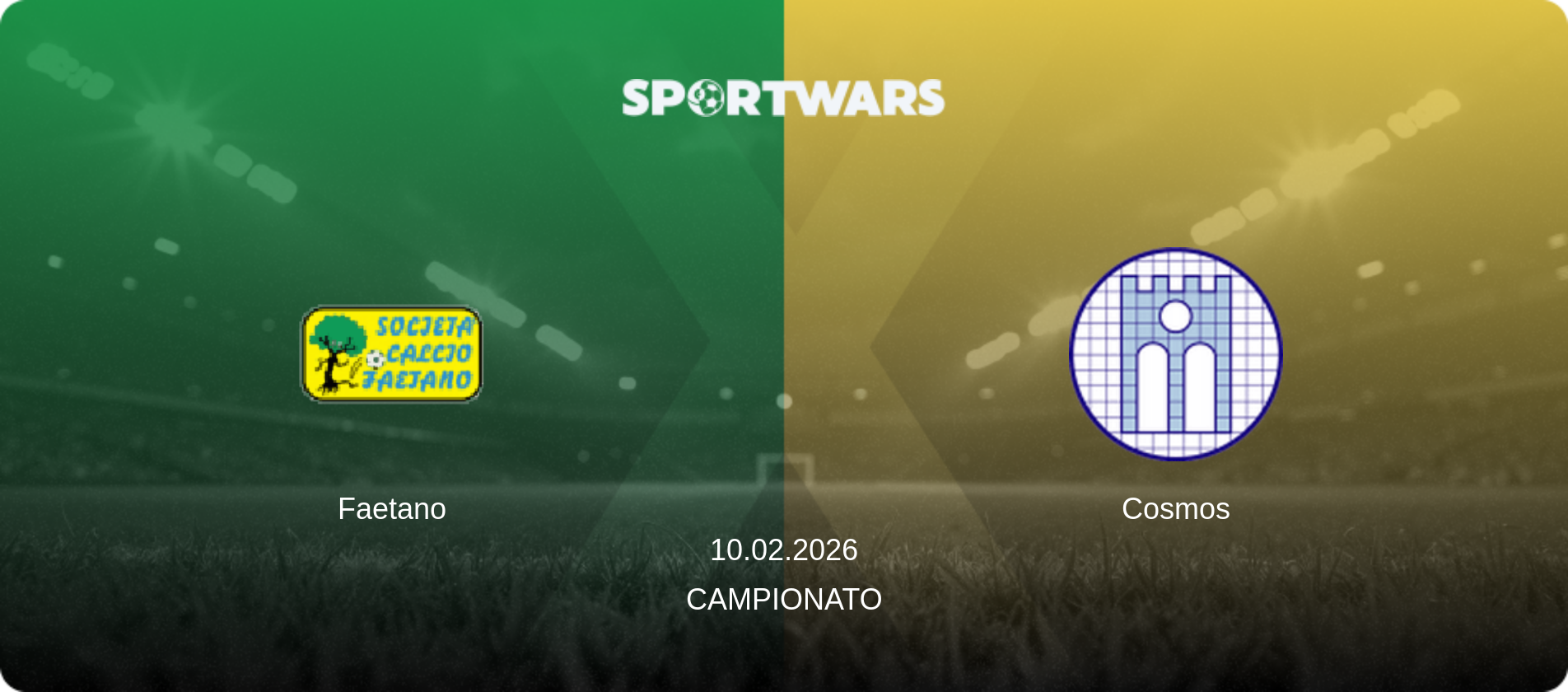 Faetano — Cosmos, 10.02.2026 — Campionato (match preview)