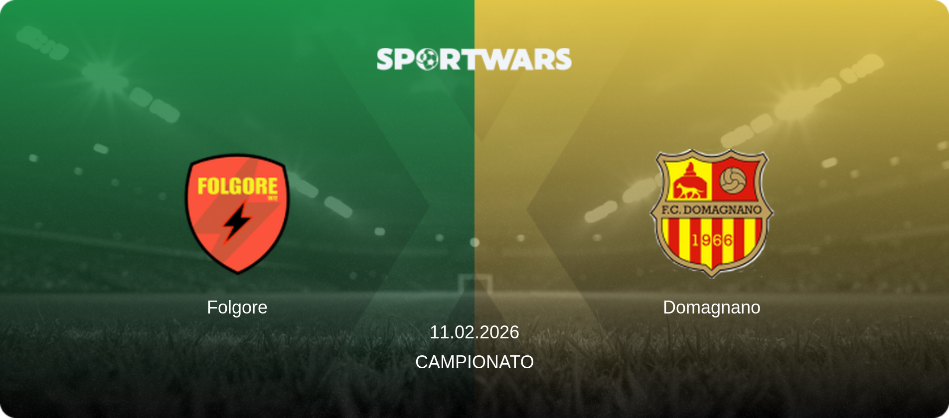 Folgore — Domagnano, 11.02.2026 — Campionato (match preview)