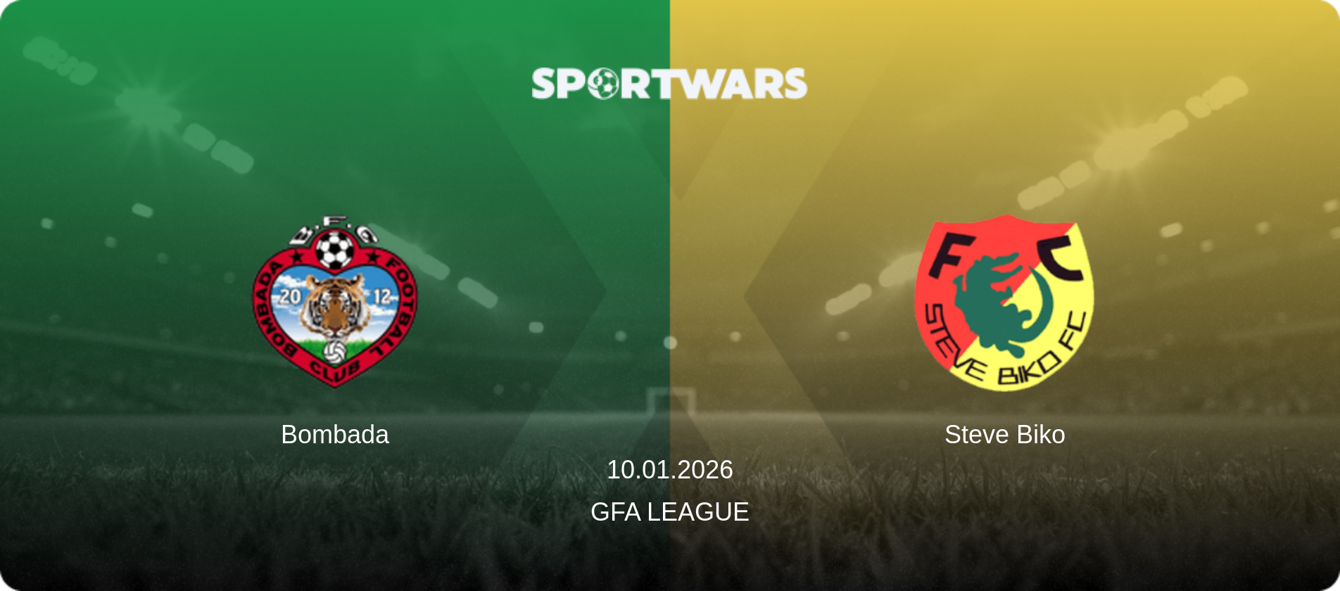 Bombada — Steve Biko, 10.01.2026 — GFA League (match preview)