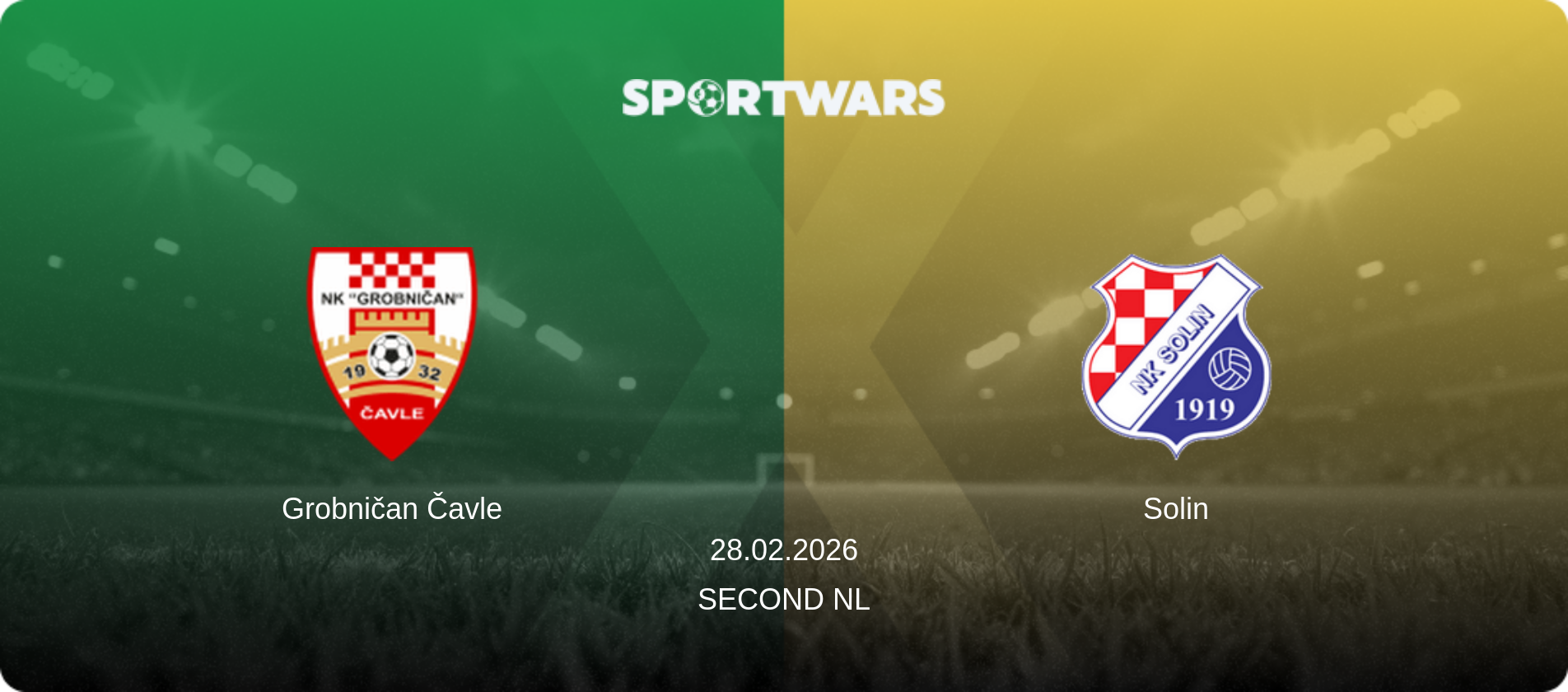 Grobničan Čavle — Solin, 28.02.2026 — Second NL (match preview)