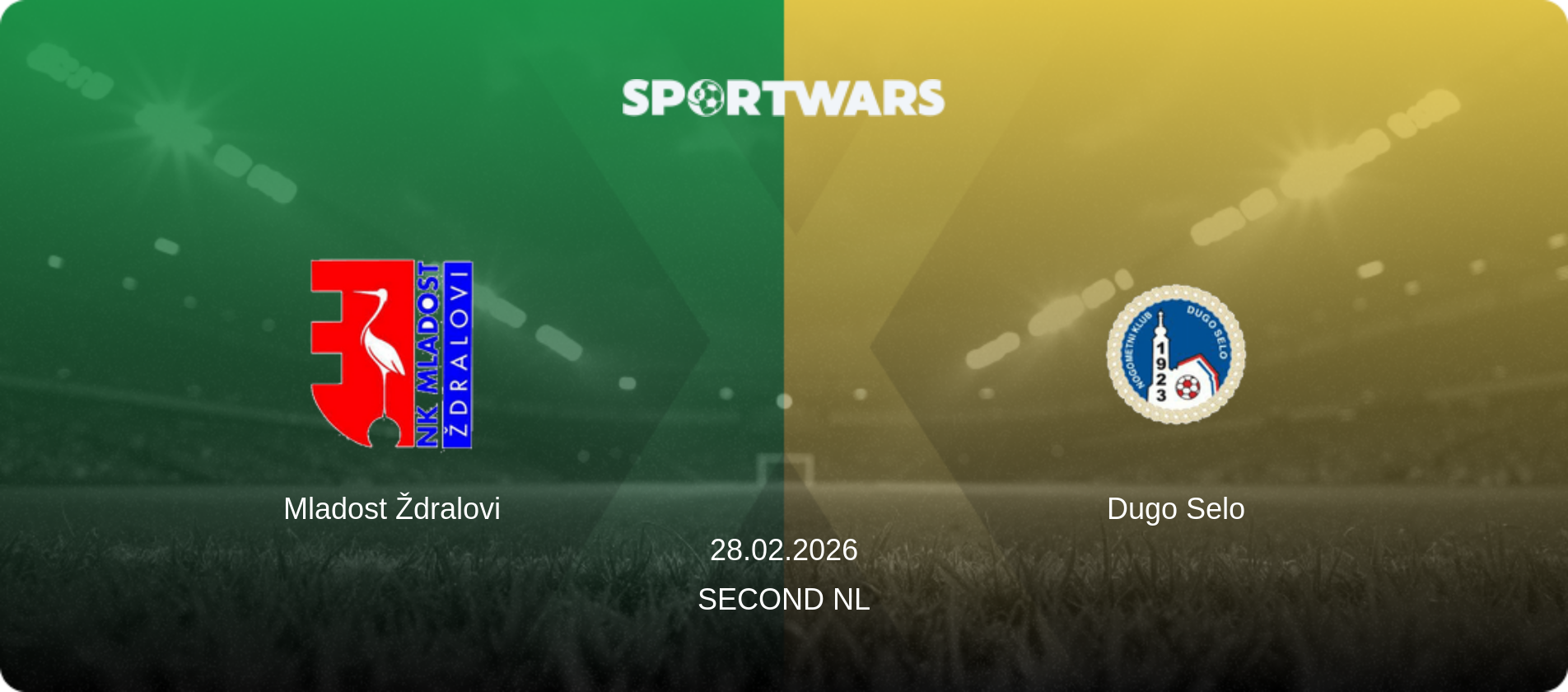 Mladost Ždralovi — Dugo Selo, 28.02.2026 — Second NL (match preview)