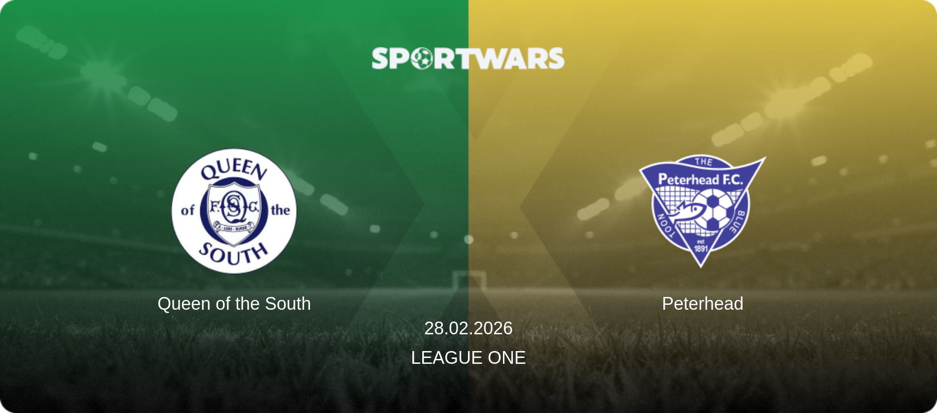 Queen of the South — Peterhead, 28.02.2026 — League One (match preview)