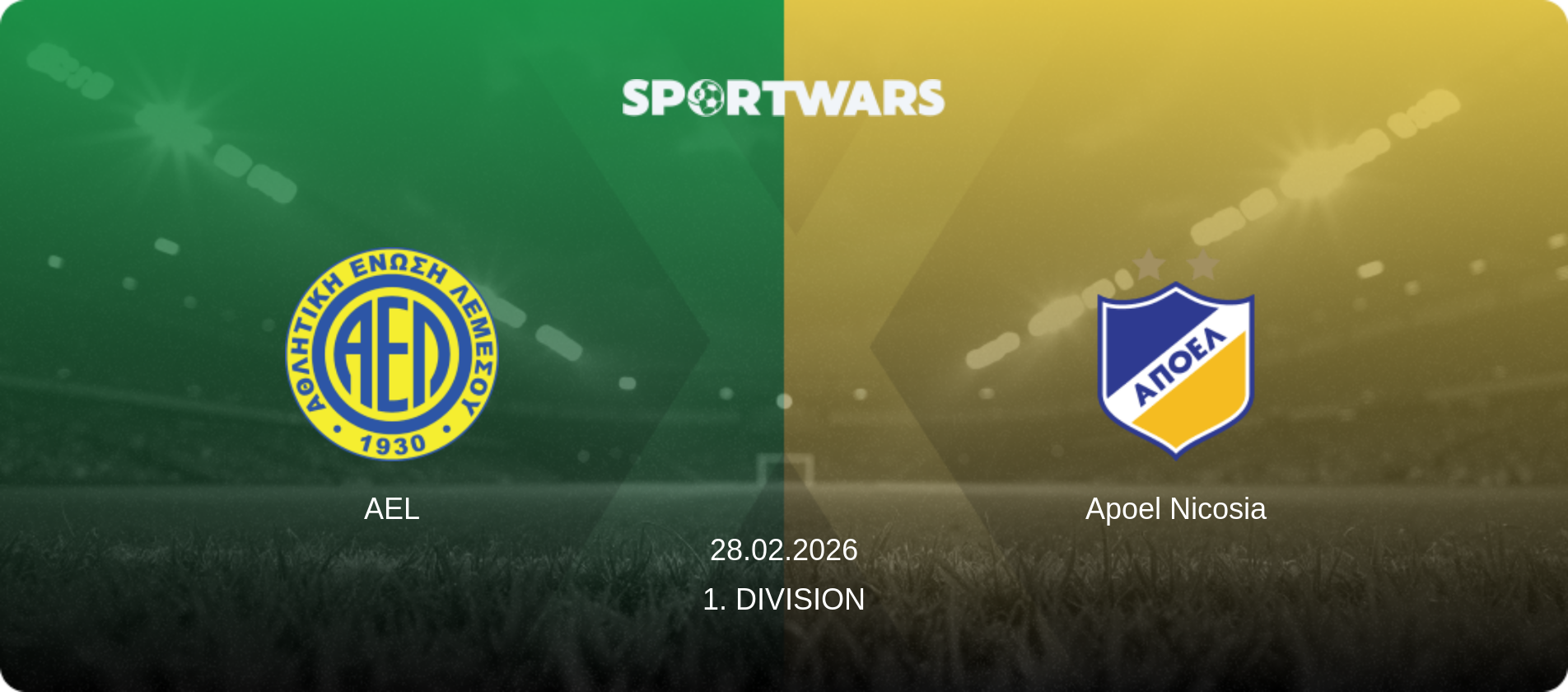 AEL — Apoel Nicosia, 28.02.2026 — 1. Division (match preview)