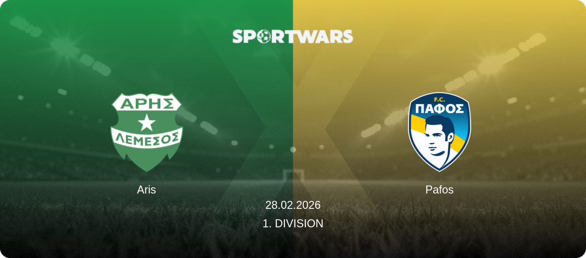 Aris — Pafos, 28.02.2026 — 1. Division (match preview)