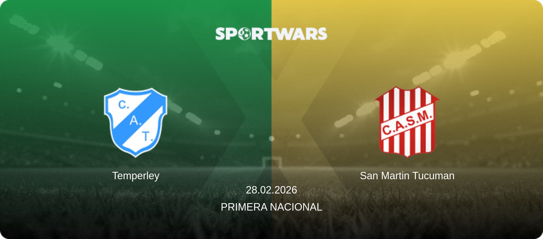 Temperley — San Martin Tucuman, 28.02.2026 — Primera Nacional (match preview)