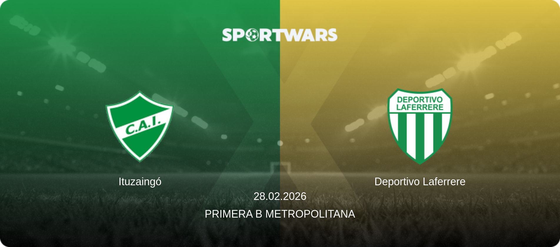 Ituzaingó — Deportivo Laferrere, 28.02.2026 — Primera B Metropolitana (match preview)