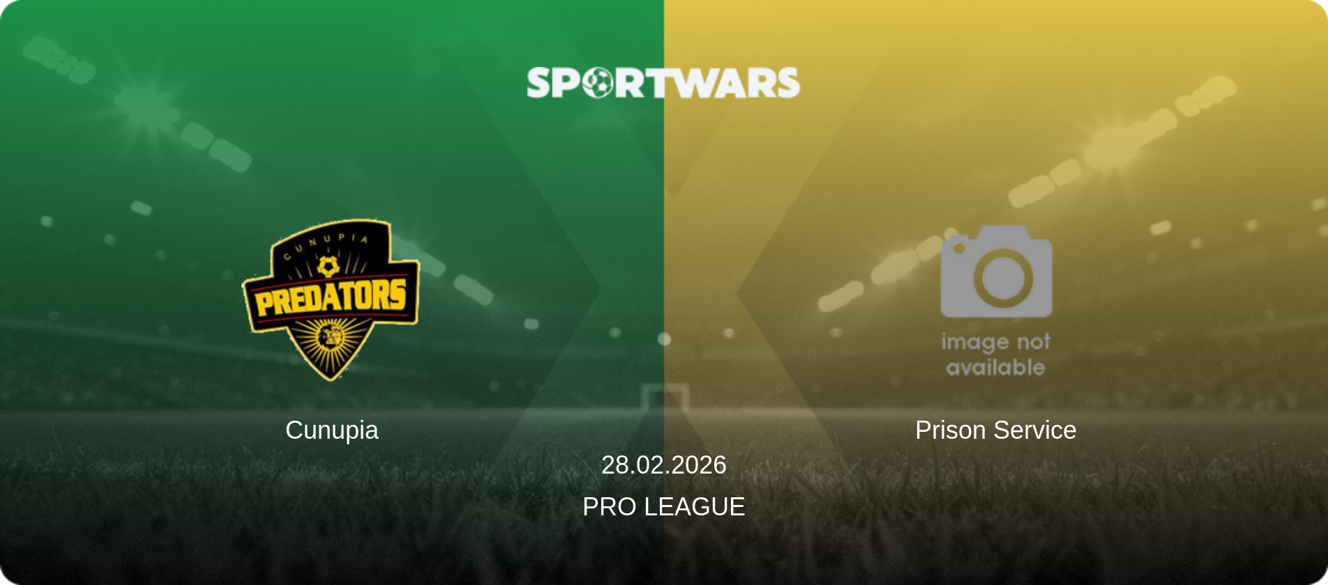 Cunupia — Prison Service, 28.02.2026 — Pro League (match preview)
