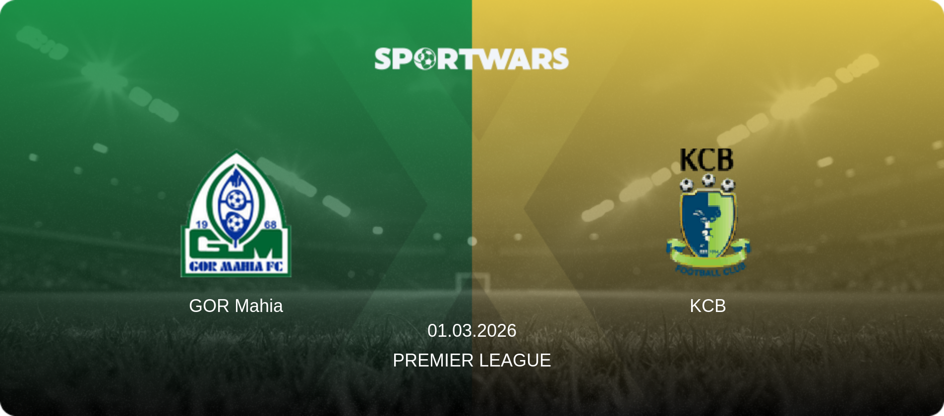 GOR Mahia — KCB, 01.03.2026 — Premier League (match preview)