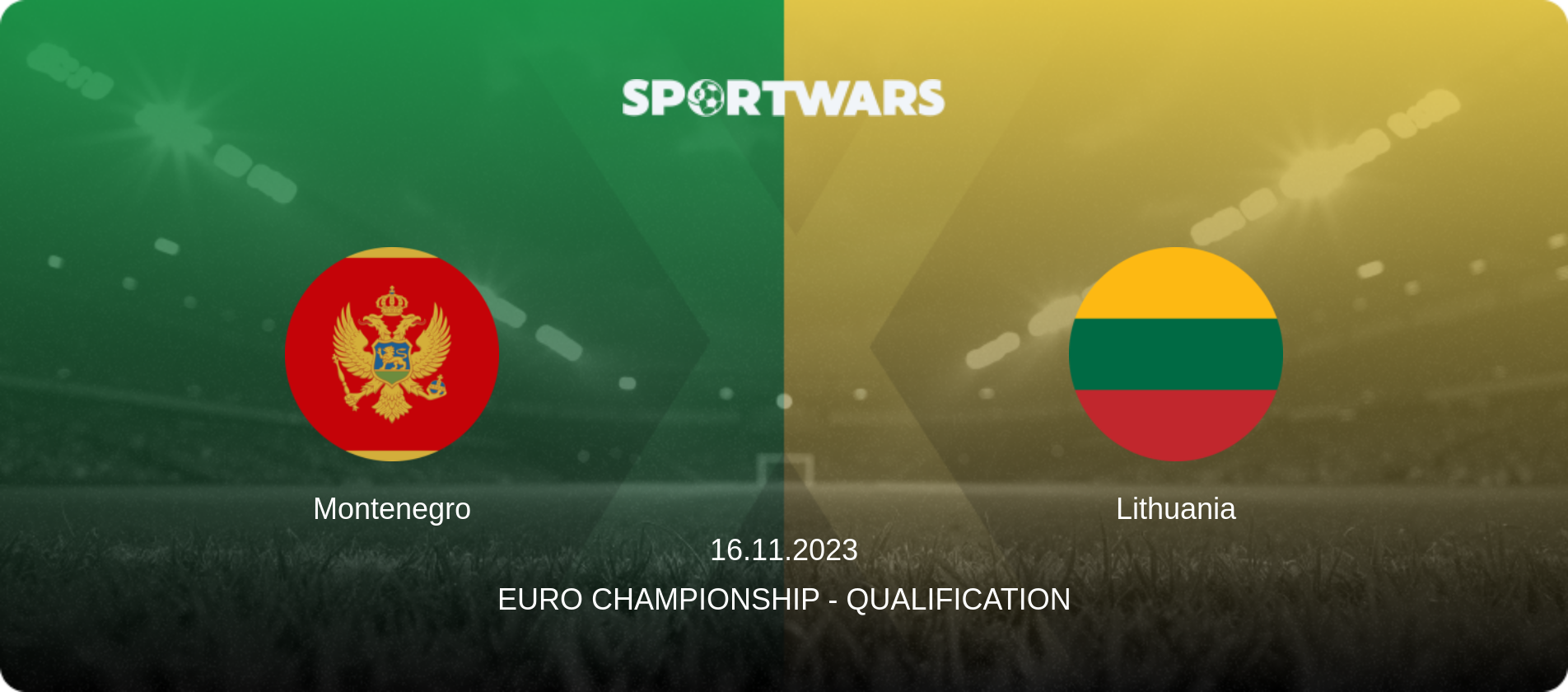 Montenegro — Lithuania, 16.11.2023 — Euro Championship - Qualification (match preview)