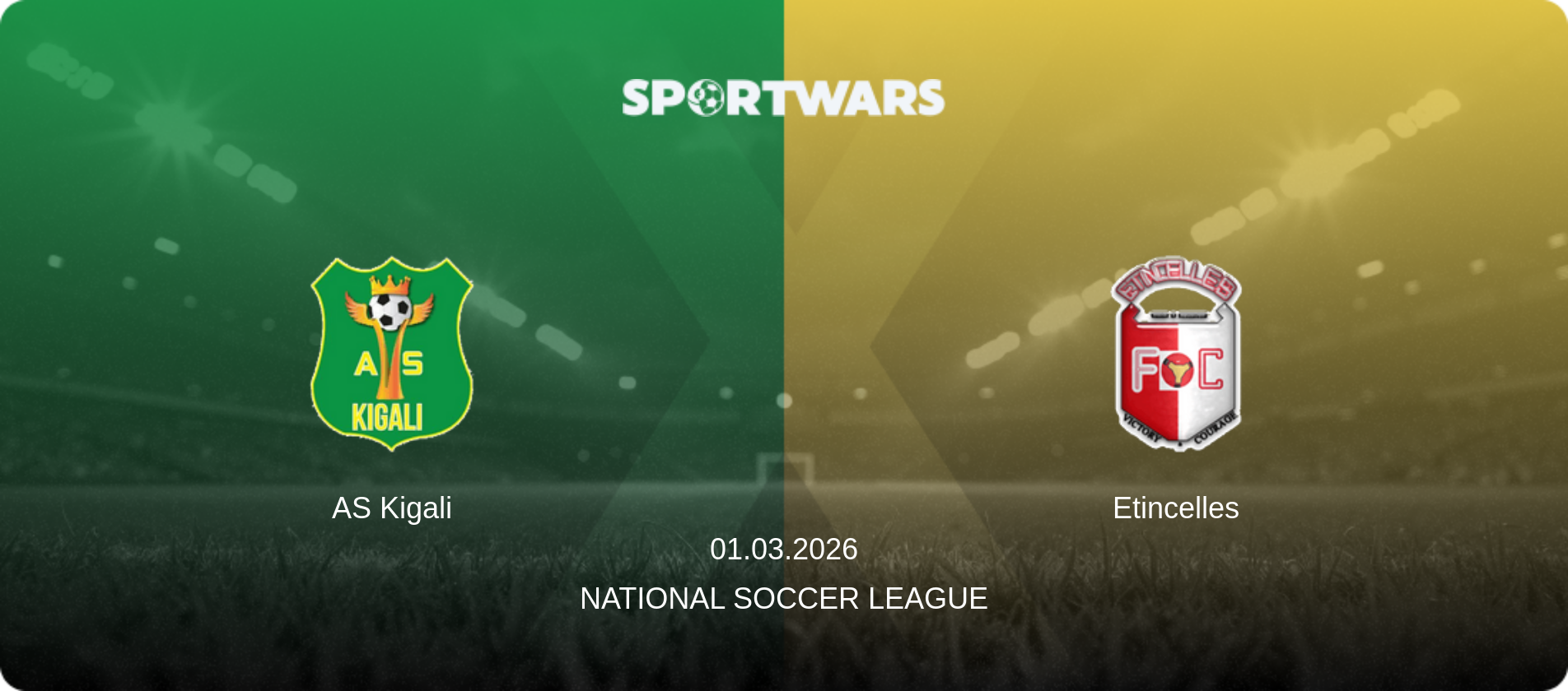 AS Kigali — Etincelles, 01.03.2026 — National Soccer League (match preview)