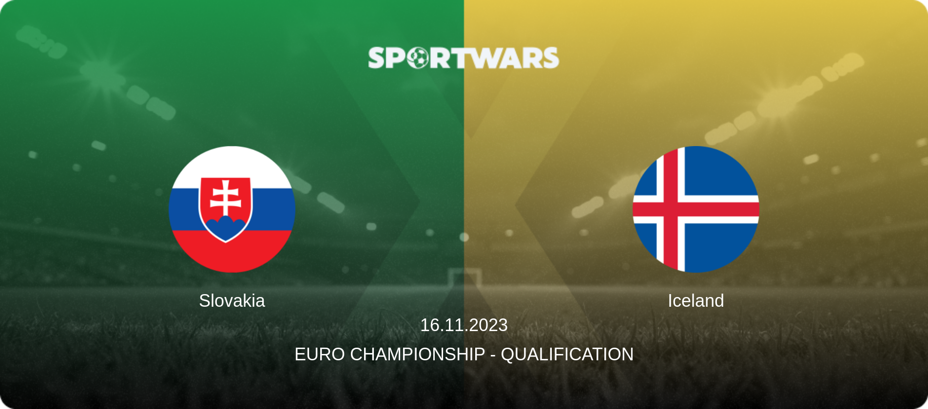 Slovakia — Iceland, 16.11.2023 — Euro Championship - Qualification (match preview)