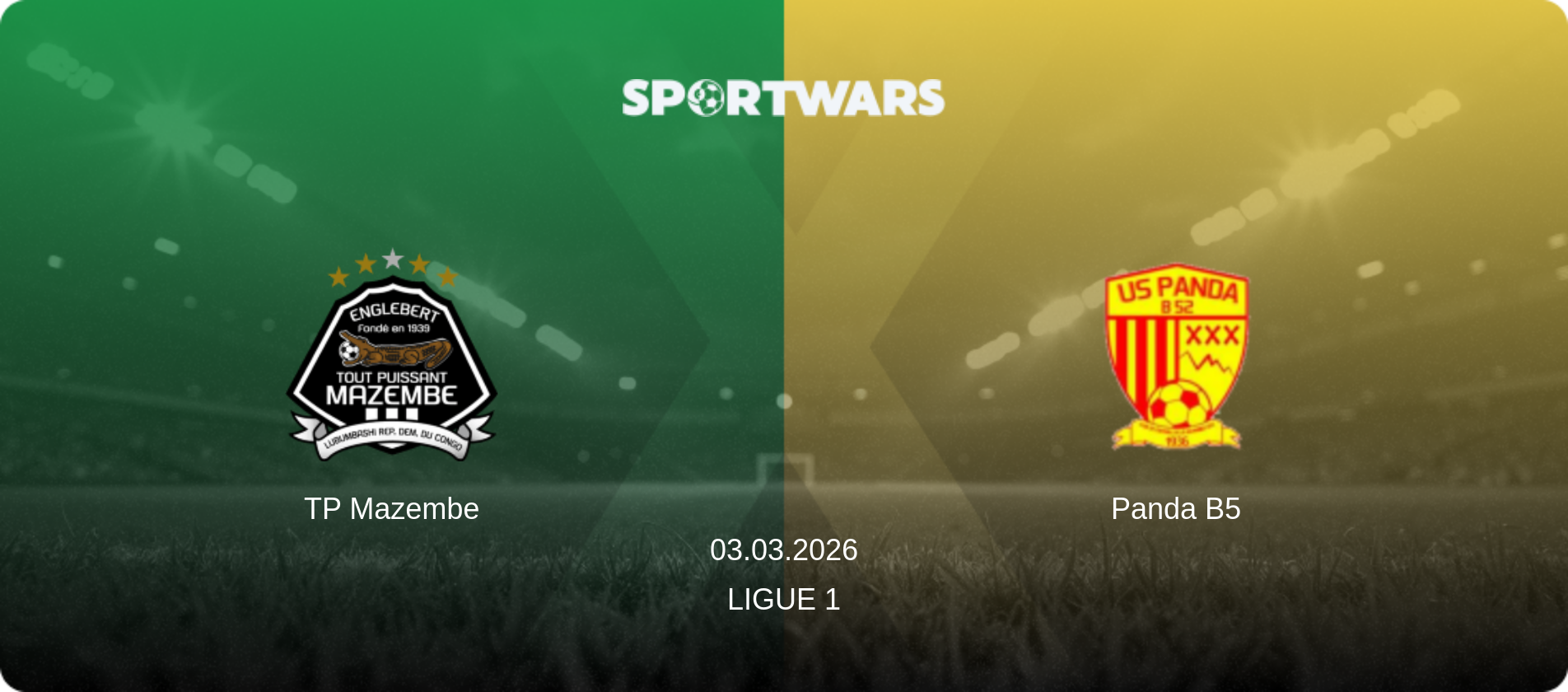 TP Mazembe — Panda B5, 03.03.2026 — Ligue 1 (match preview)