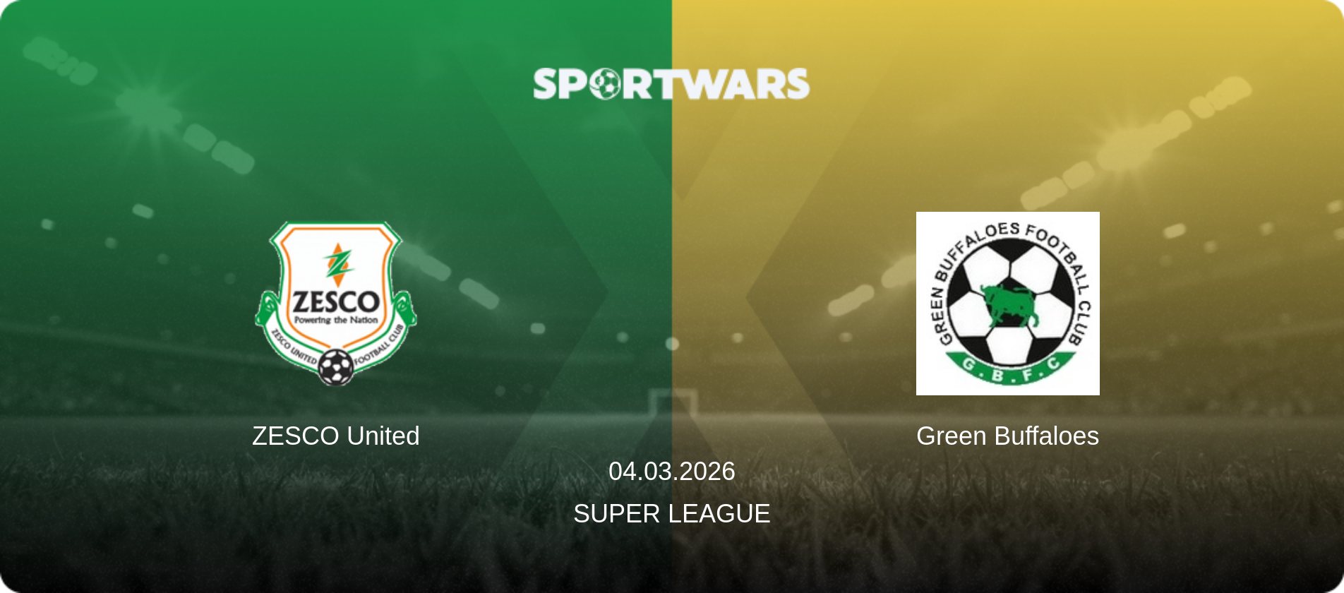 ZESCO United — Green Buffaloes, 04.03.2026 — Super League (match preview)