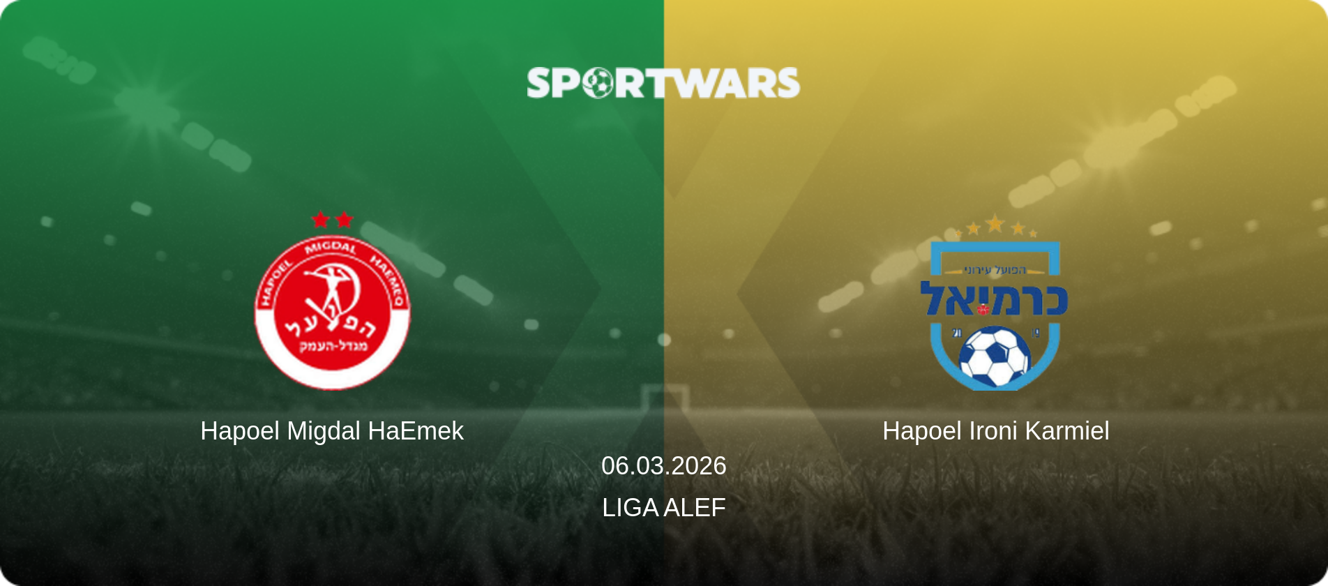 Hapoel Migdal HaEmek — Hapoel Ironi Karmiel, 06.03.2026 — Liga Alef (match preview)