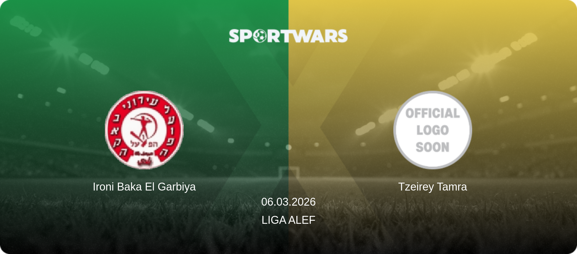 Ironi Baka El Garbiya — Tzeirey Tamra, 06.03.2026 — Liga Alef (match preview)