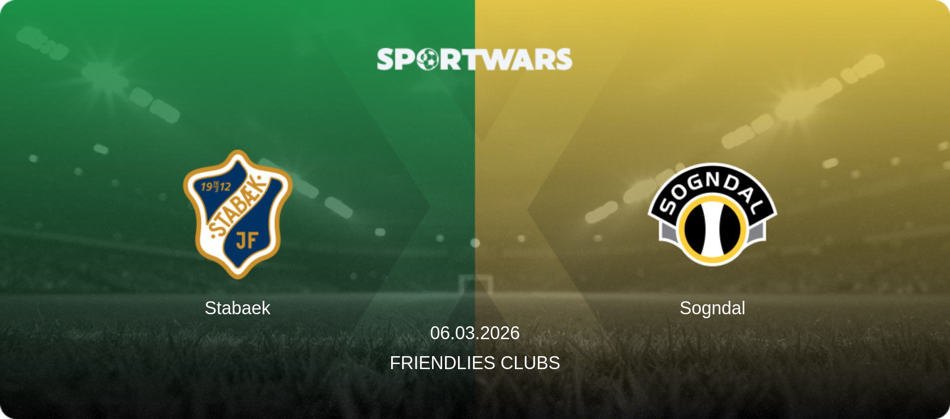 Stabaek — Sogndal, 06.03.2026 — Friendlies Clubs (match preview)