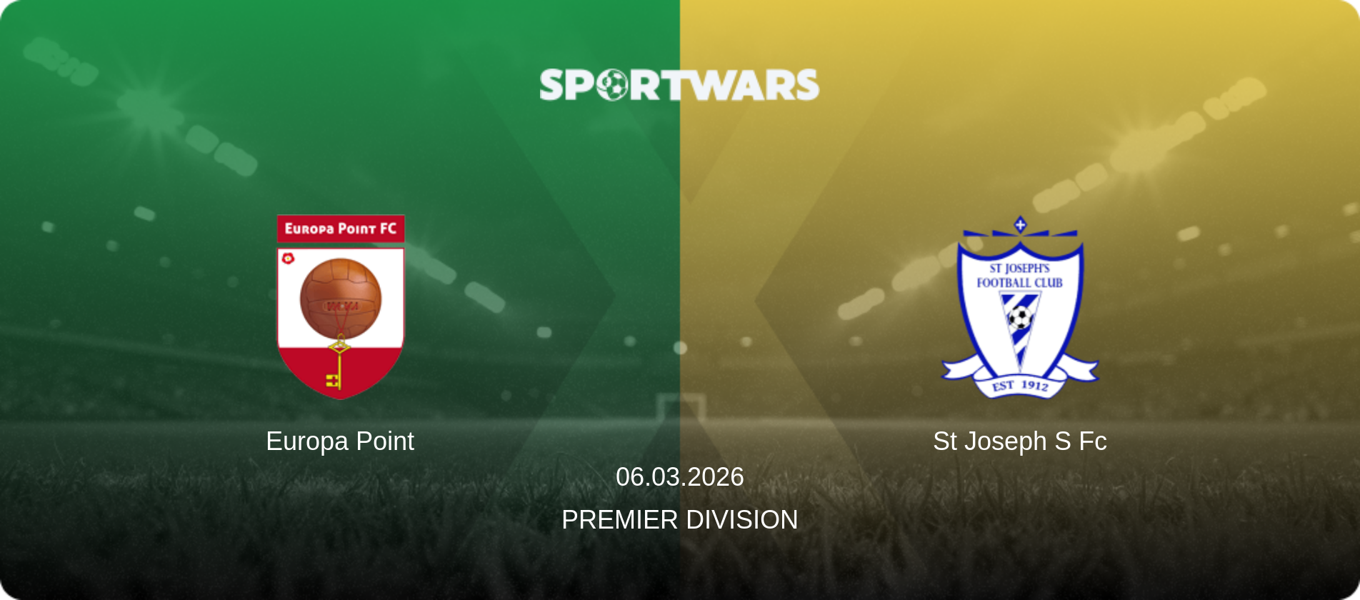 Europa Point — St Joseph S Fc, 06.03.2026 — Premier Division (match preview)
