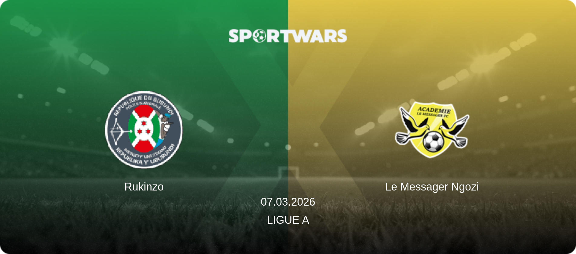 Rukinzo — Le Messager Ngozi, 07.03.2026 — Ligue A (match preview)
