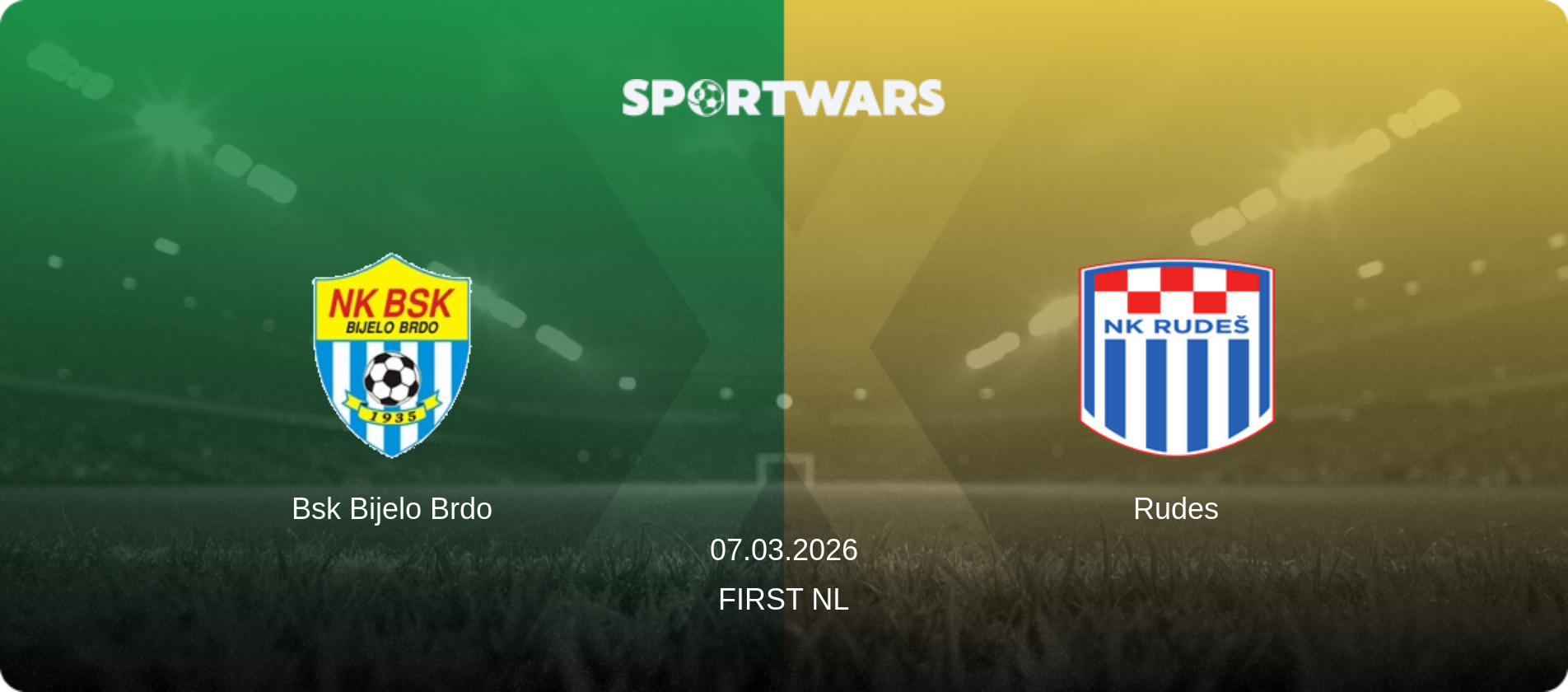 Bsk Bijelo Brdo — Rudes, 07.03.2026 — First NL (match preview)
