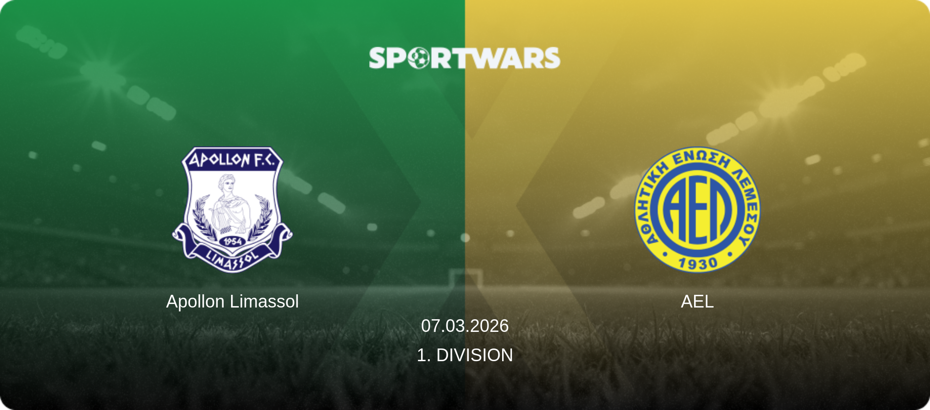 Apollon Limassol — AEL, 07.03.2026 — 1. Division (match preview)
