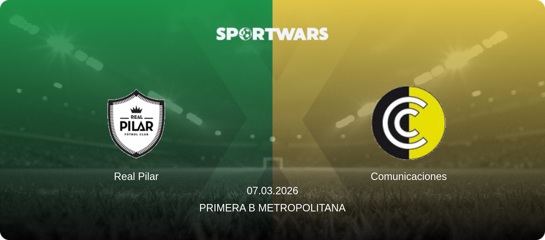 Real Pilar — Comunicaciones, 07.03.2026 — Primera B Metropolitana (match preview)
