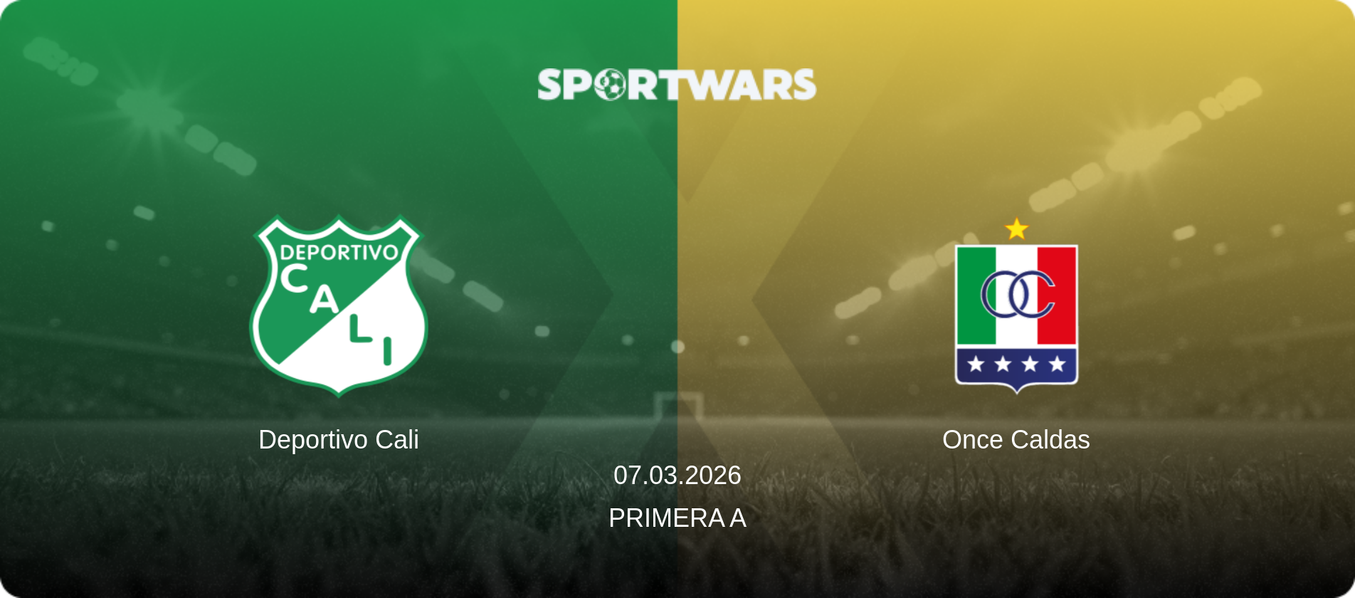 Deportivo Cali — Once Caldas, 07.03.2026 — Primera A (match preview)