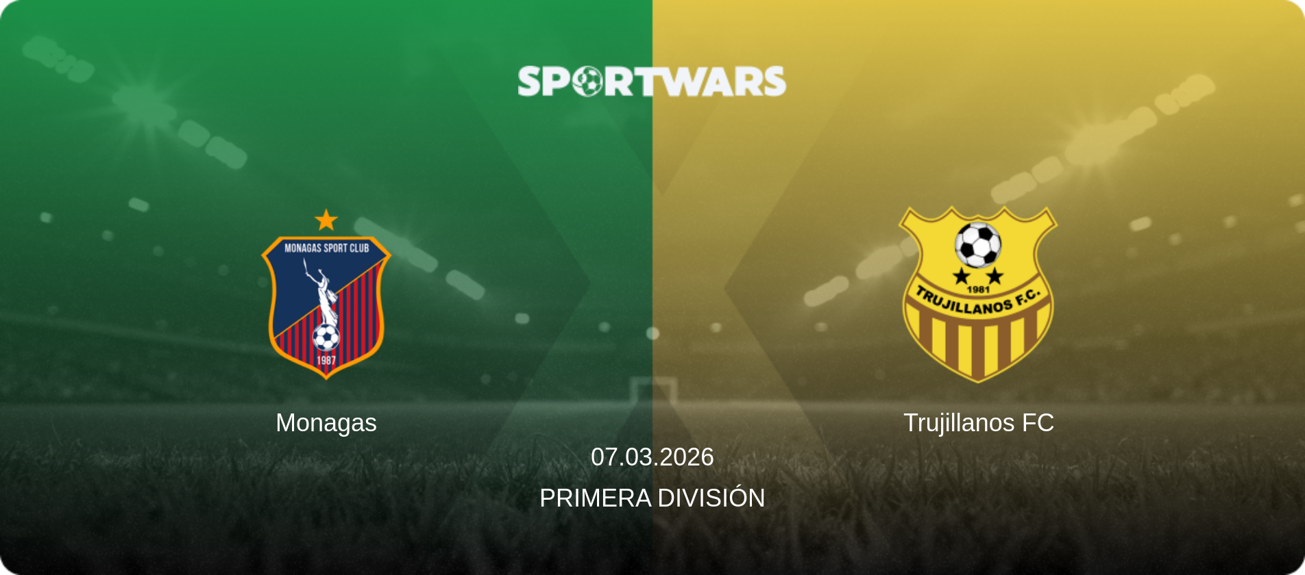 Monagas — Trujillanos FC, 07.03.2026 — Primera División (match preview)
