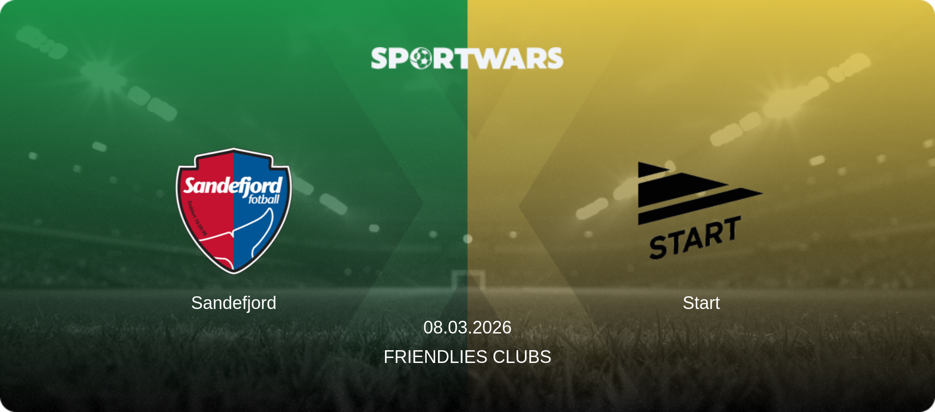 Sandefjord — Start, 08.03.2026 — Friendlies Clubs (match preview)