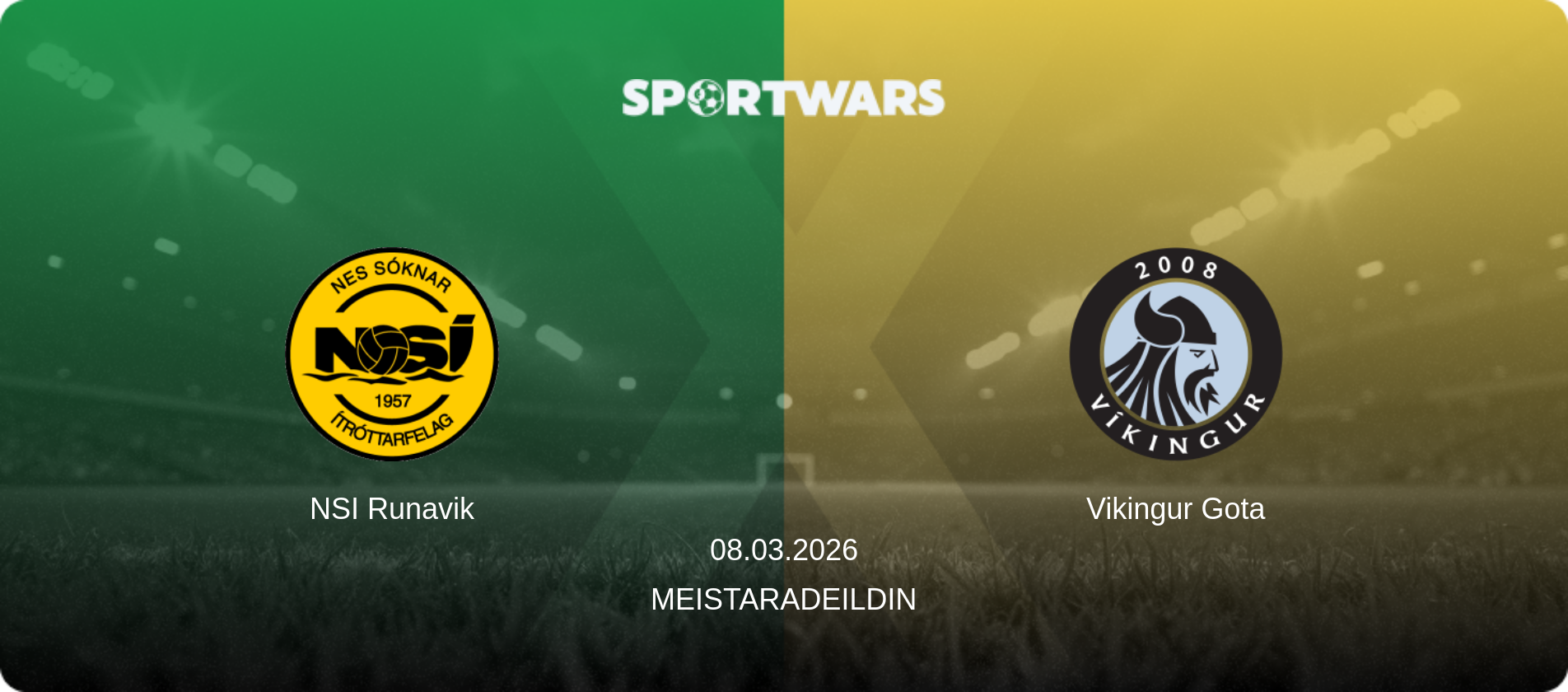 NSI Runavik — Vikingur Gota, 08.03.2026 — Meistaradeildin (match preview)