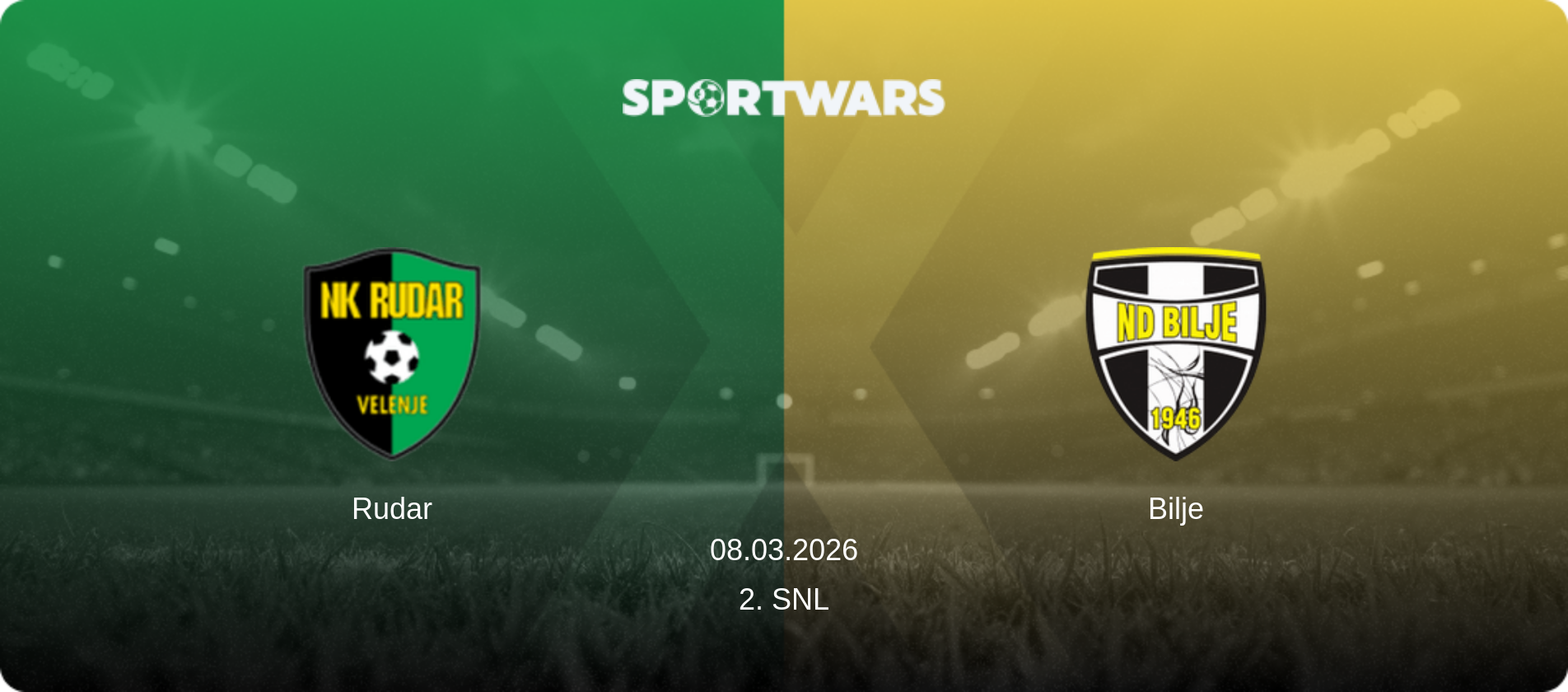 Rudar — Bilje, 08.03.2026 — 2. SNL (match preview)