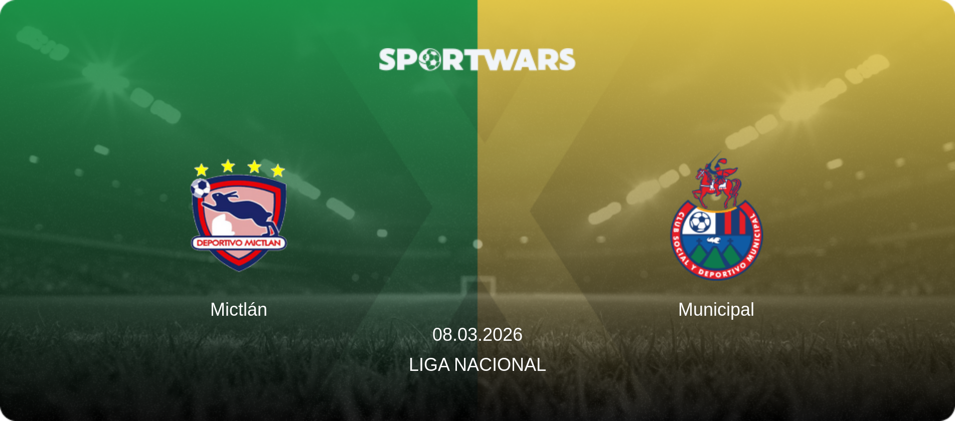 Mictlán — Municipal, 08.03.2026 — Liga Nacional (match preview)