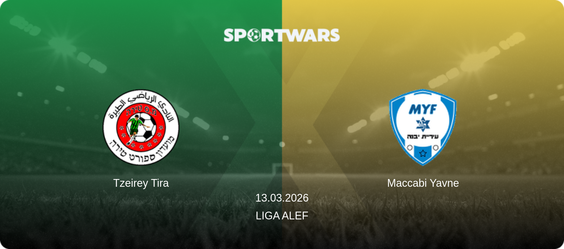 Tzeirey Tira — Maccabi Yavne, 13.03.2026 — Liga Alef (match preview)