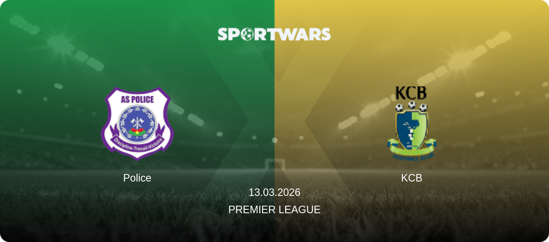 Police — KCB, 13.03.2026 — Premier League (match preview)